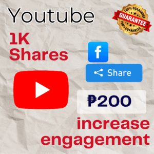 Youtube video share to facebook