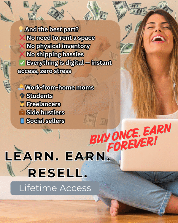 With the Digital Product Reseller Bundle from UpskillsPH, you can: