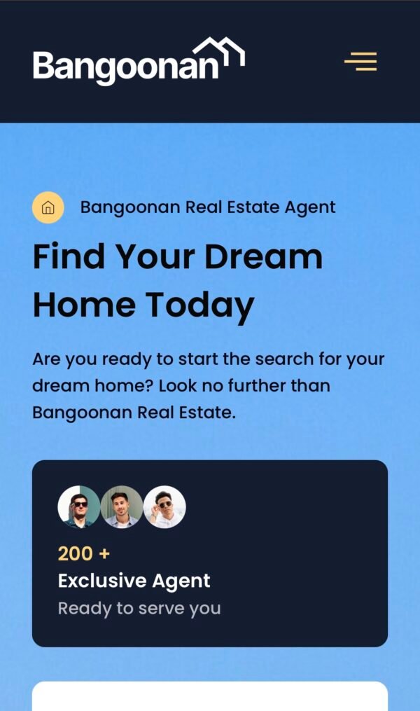 Professional Website for Real Estate Agents